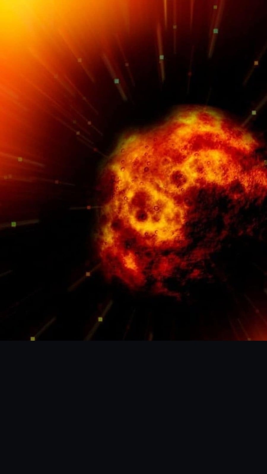 Intensa explosão solar do Sol provoca tempestade geomagnética na Terra